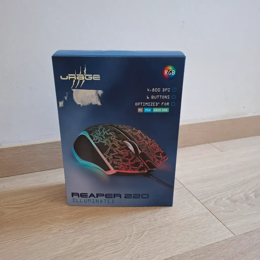 uRage Reaper 220 illuminé Souris USB Type-A Optique 4800 DPI