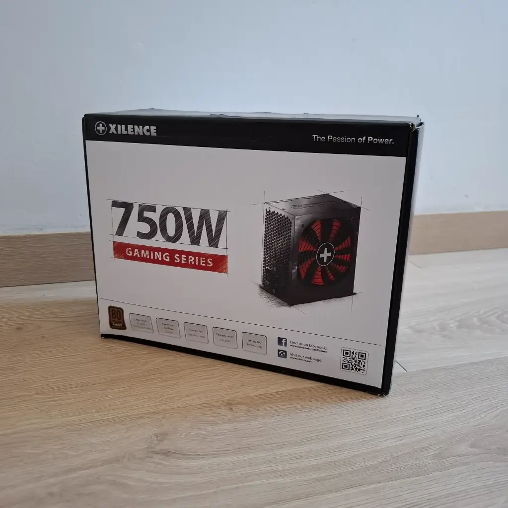 Xilence XP750R10 Alimentation PC ATX 750W, 80+ Bronze, Gaming, Non modulaire
