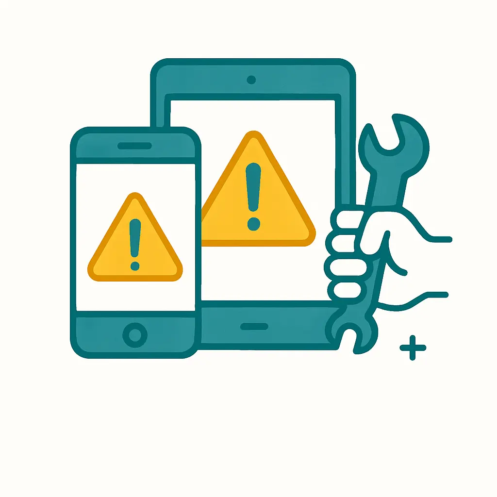 Assistance smartphone / tablette