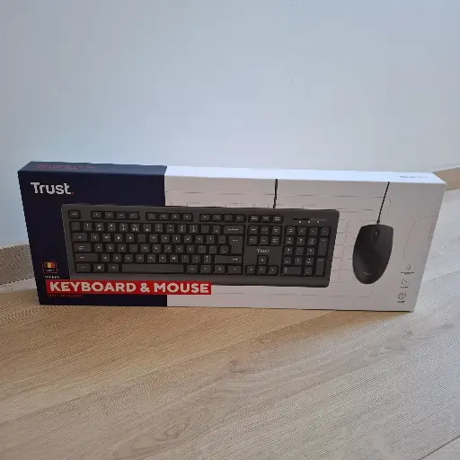 [TrustPrimoKIT_CP_J-9377-13] Trust Primo Clavier Souris Set Belge AZERTY 