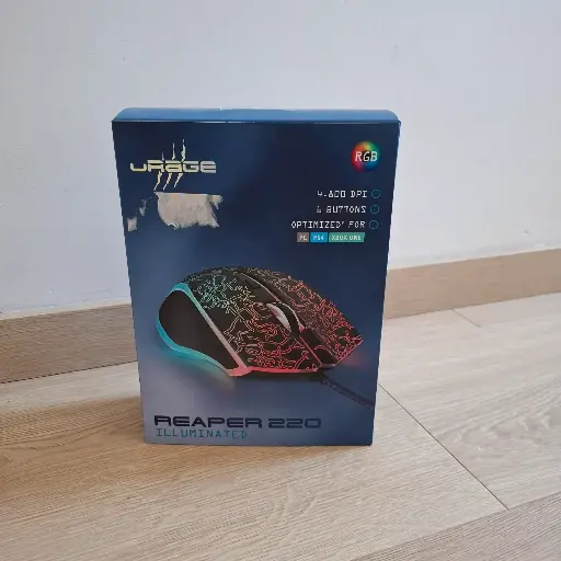 uRage Reaper 220 illuminé Souris USB Type-A Optique 4800 DPI