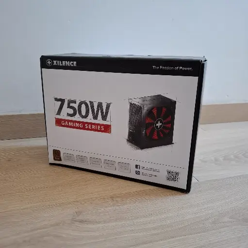 Xilence XP750R10 Alimentation PC ATX 750W, 80+ Bronze, Gaming, Non modulaire