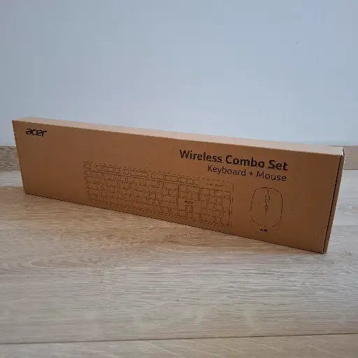 [AcerCombo100_CP_J-9377-13] Acer Combo 100 clavier Souris incluse RF sans fil AZERTY Belge Noir Combo 100 - Wireless KB and mouse BE